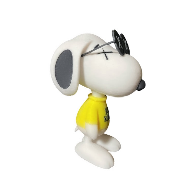 KAWS x Peanuts Snoopy & Woodstock 3D Printed Figurine Bundle